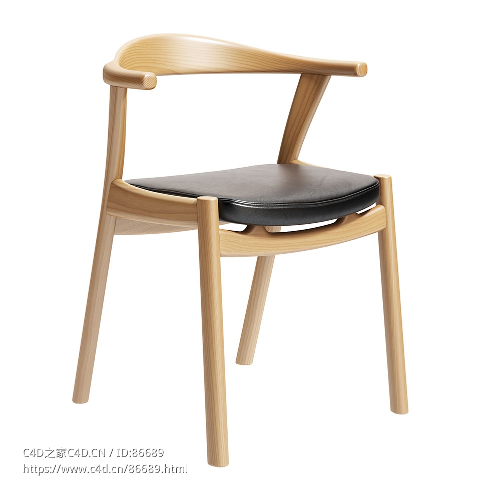 Gemyt扶手椅Gemla品牌休闲座椅3D模型素材下载Gemyt Armchair by Gemla - C4D之家 - 1202.jpg