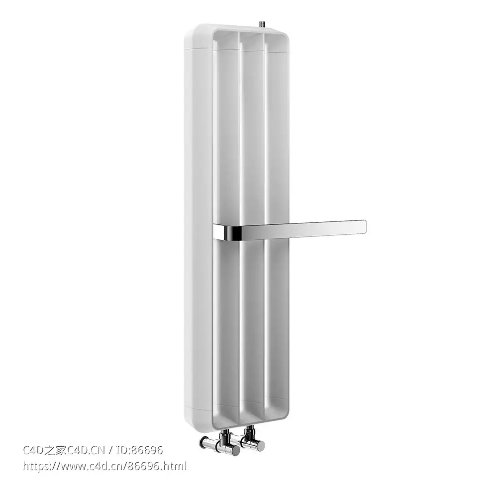 铸铁装饰散热器100厘米Antrax品牌暖气片3D模型素材下载Ghisa Decorative Radiator H10