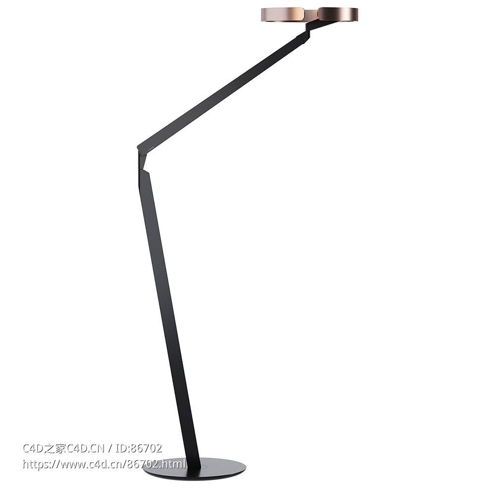 阅读落地灯Occhio品牌照明灯具3D模型素材下载Gioia Lettura Luminaire Floor Lamp by - C4D之家 - 1215.jpg