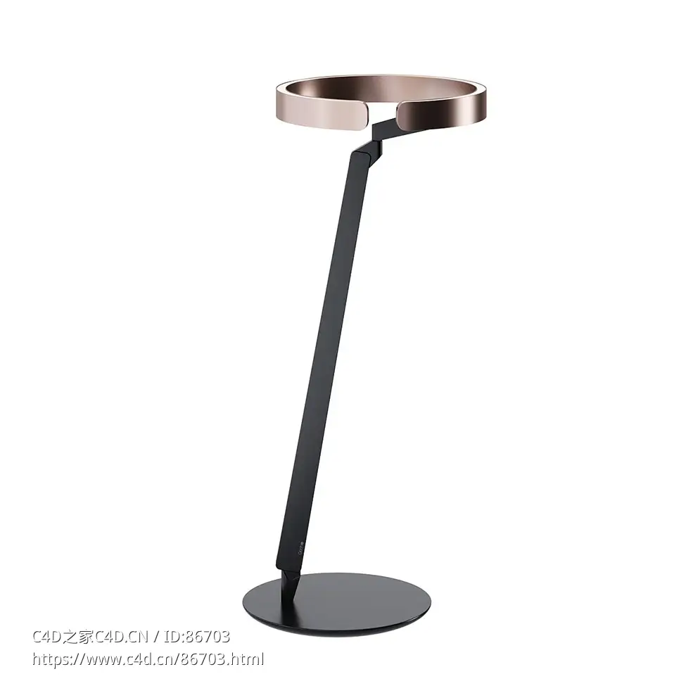 乔亚台灯Occhio品牌照明灯具3D模型素材下载Gioia Tavolo Table Lamp by Occhio