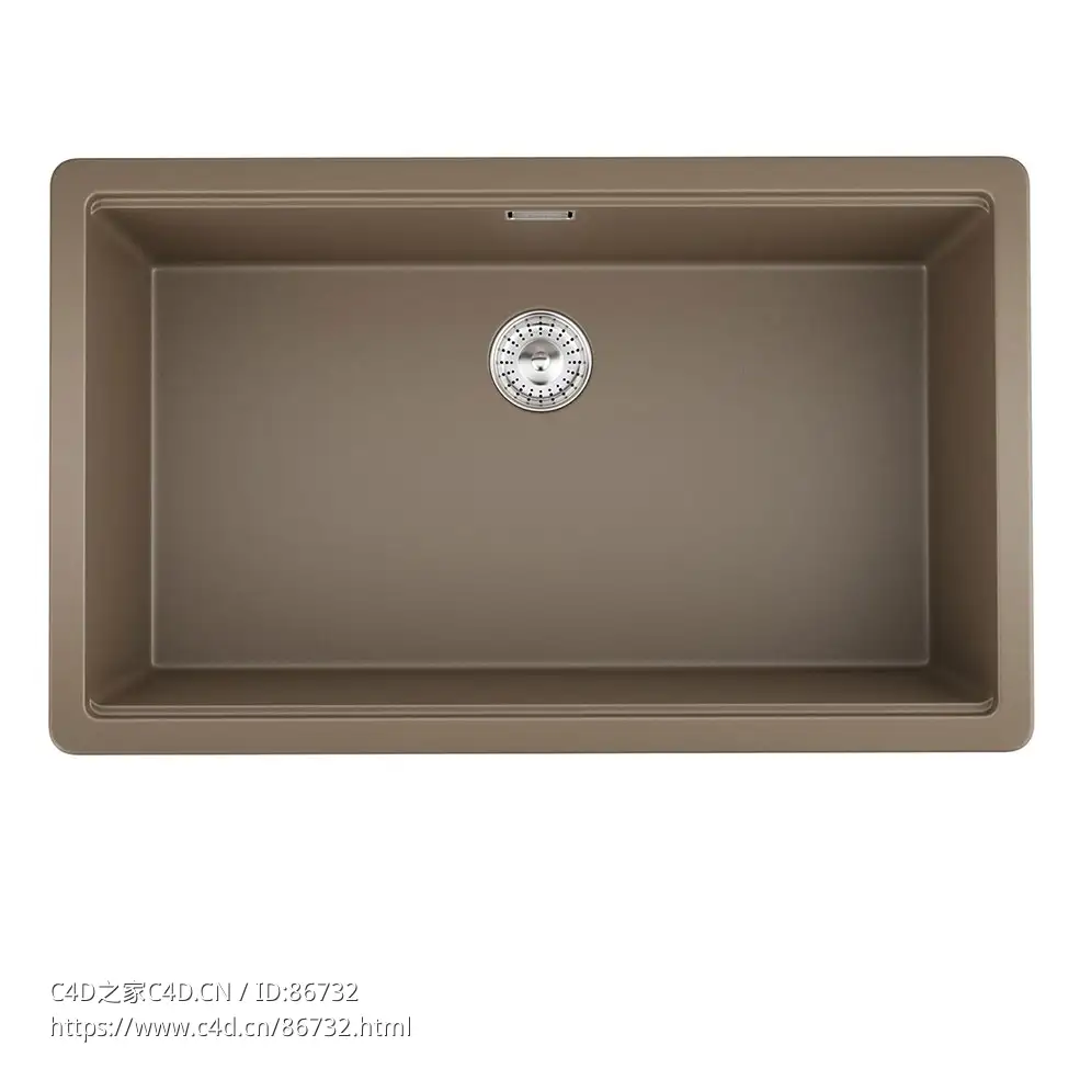 格林威治N-100XL水槽Schock品牌厨房设备3D模型素材下载Greenwich N-100XL Kitchen Sin - C4D之家 - 1245.jpg