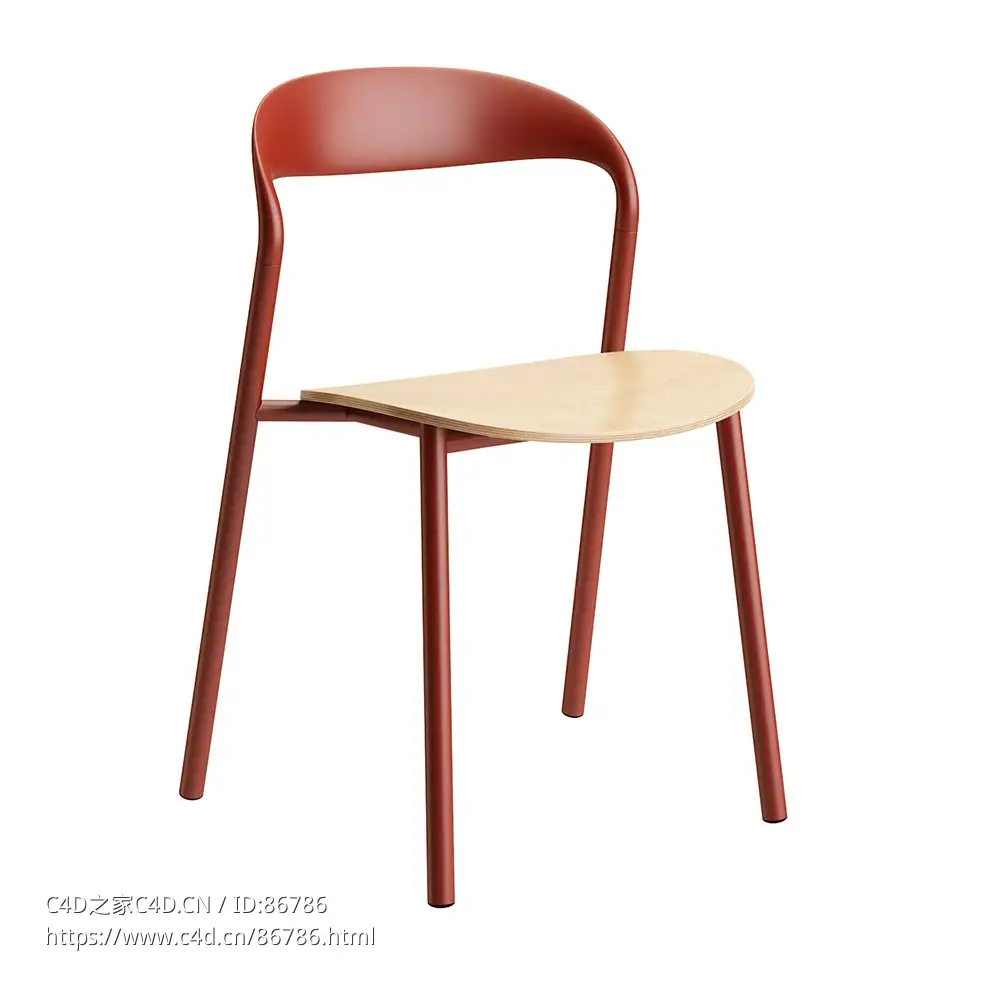 HAWI座椅Lapalma品牌家具3D模型素材下载HAWI Chair by Lapalma - C4D之家 - 1299.jpg