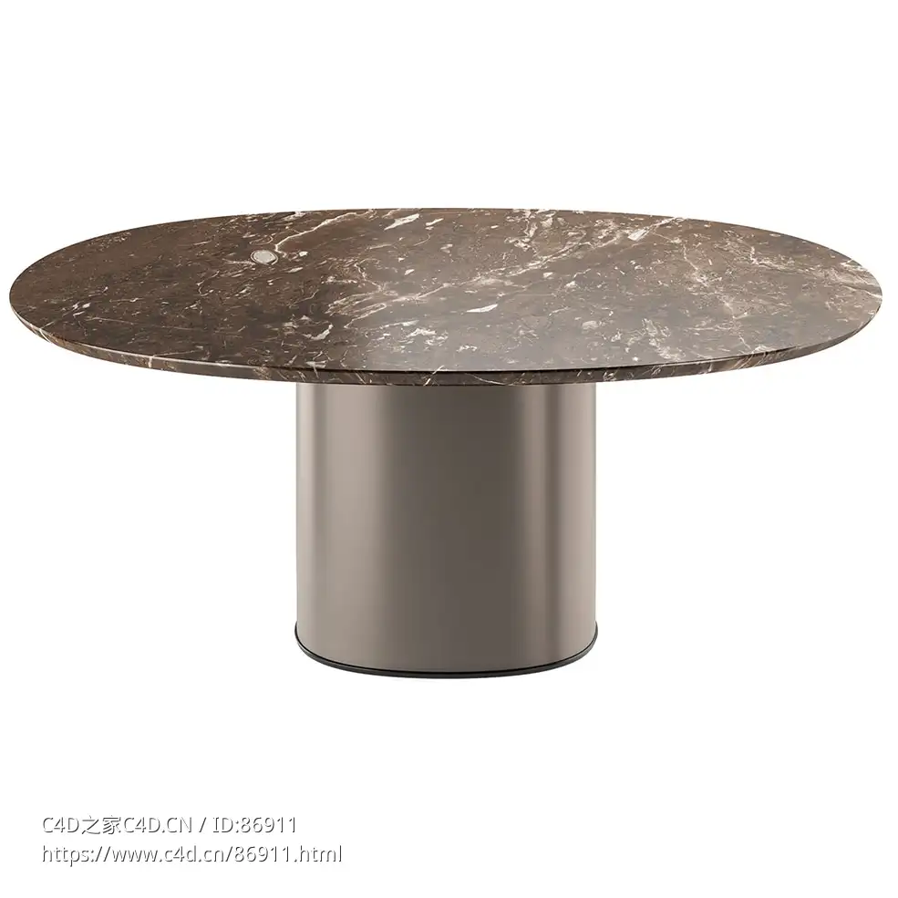 克里斯塔利亚空心柱餐桌3D模型素材下载Holo Pillar Dining Table by Kristalia - C4D之家 - 1333.jpg