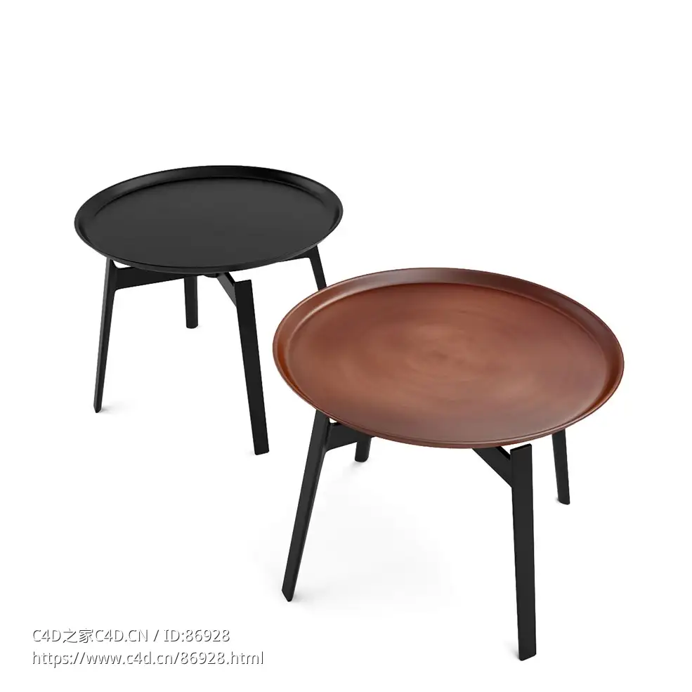 B&B意大利外壳桌3D模型素材下载Husk Table by B&B Italia - C4D之家 - 1350.jpg