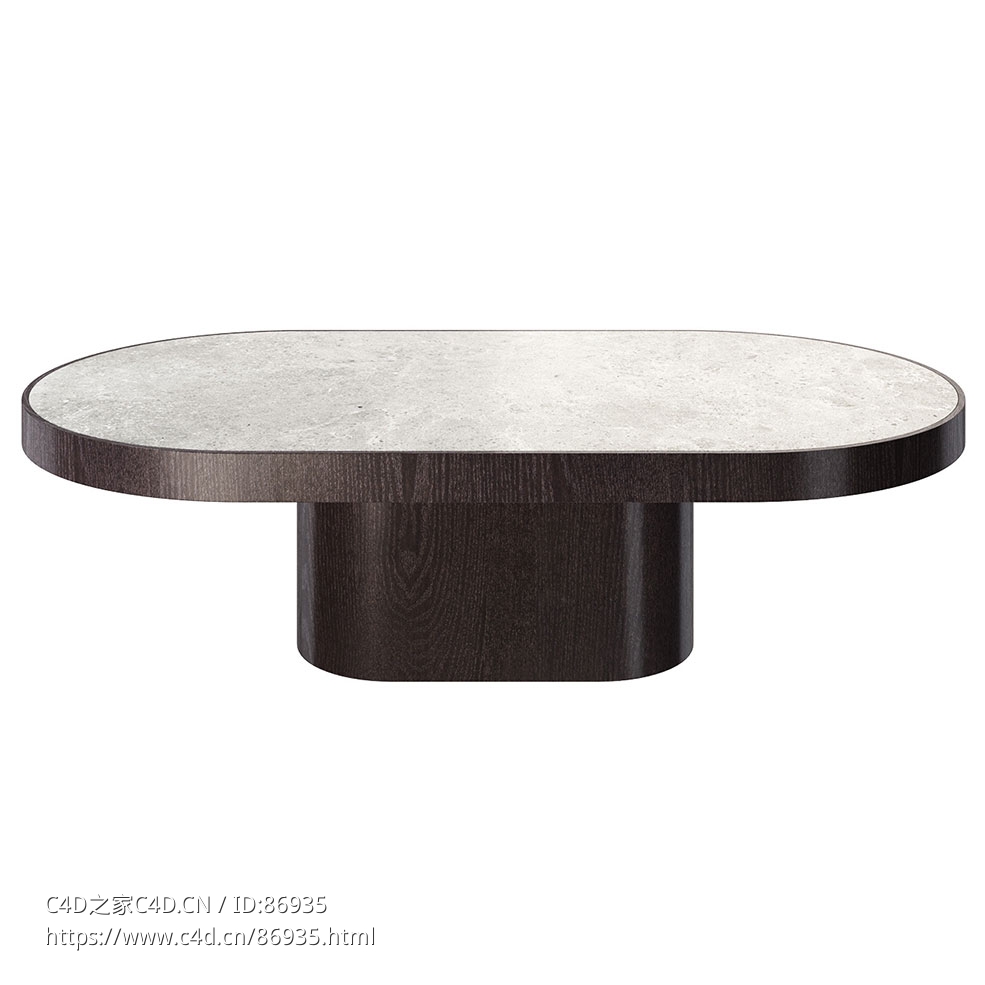 al2超级B 006咖啡桌3D模型素材下载Hyper B 006 Coffee Table by al2