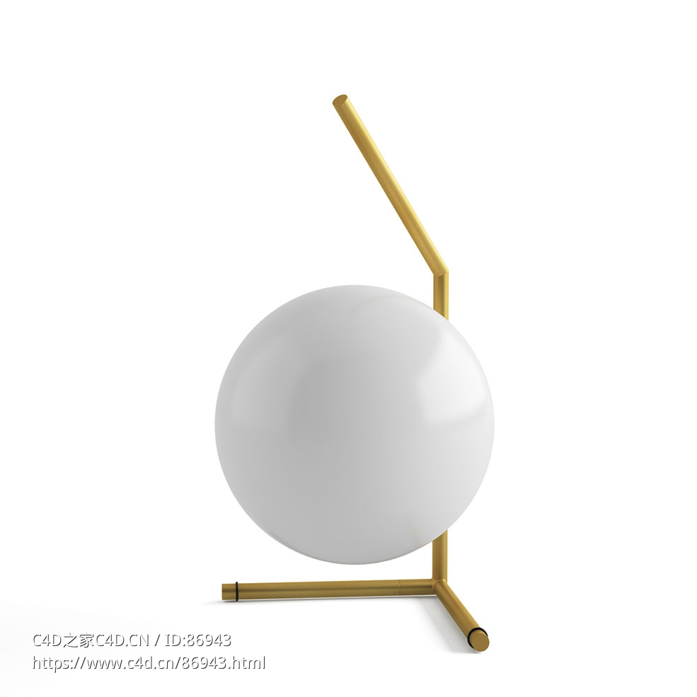 IC灯具T1低版3D模型素材下载IC Light T1 Lowvray - C4D之家 - 1365.jpg