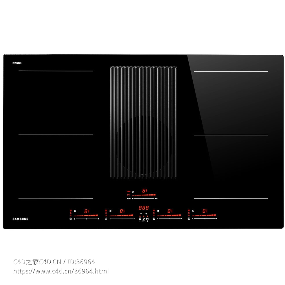 三星无限系列组合灶具3D模型素材下载Infinite Range CombiHob by Samsung - C4D之家 - 1386.jpg