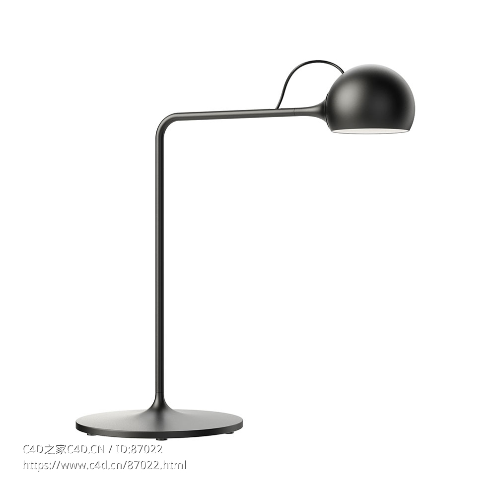 阿特米德伊克萨台灯3D模型素材下载Ixa Table Lamp by Artemide