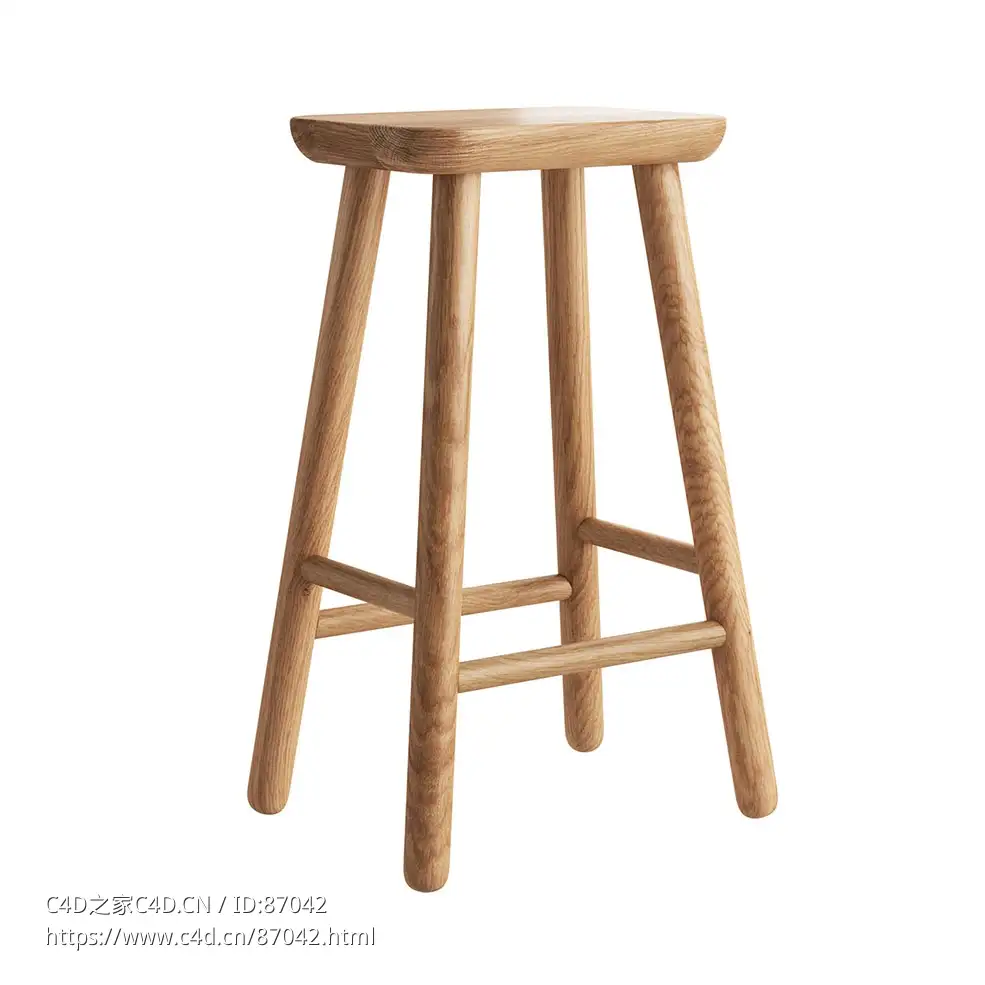 利奎合约家具贾斯珀吧台椅3D模型素材下载Jasper Counter Stool by Liqui Contracts - C4D之家 - 1464.jpg
