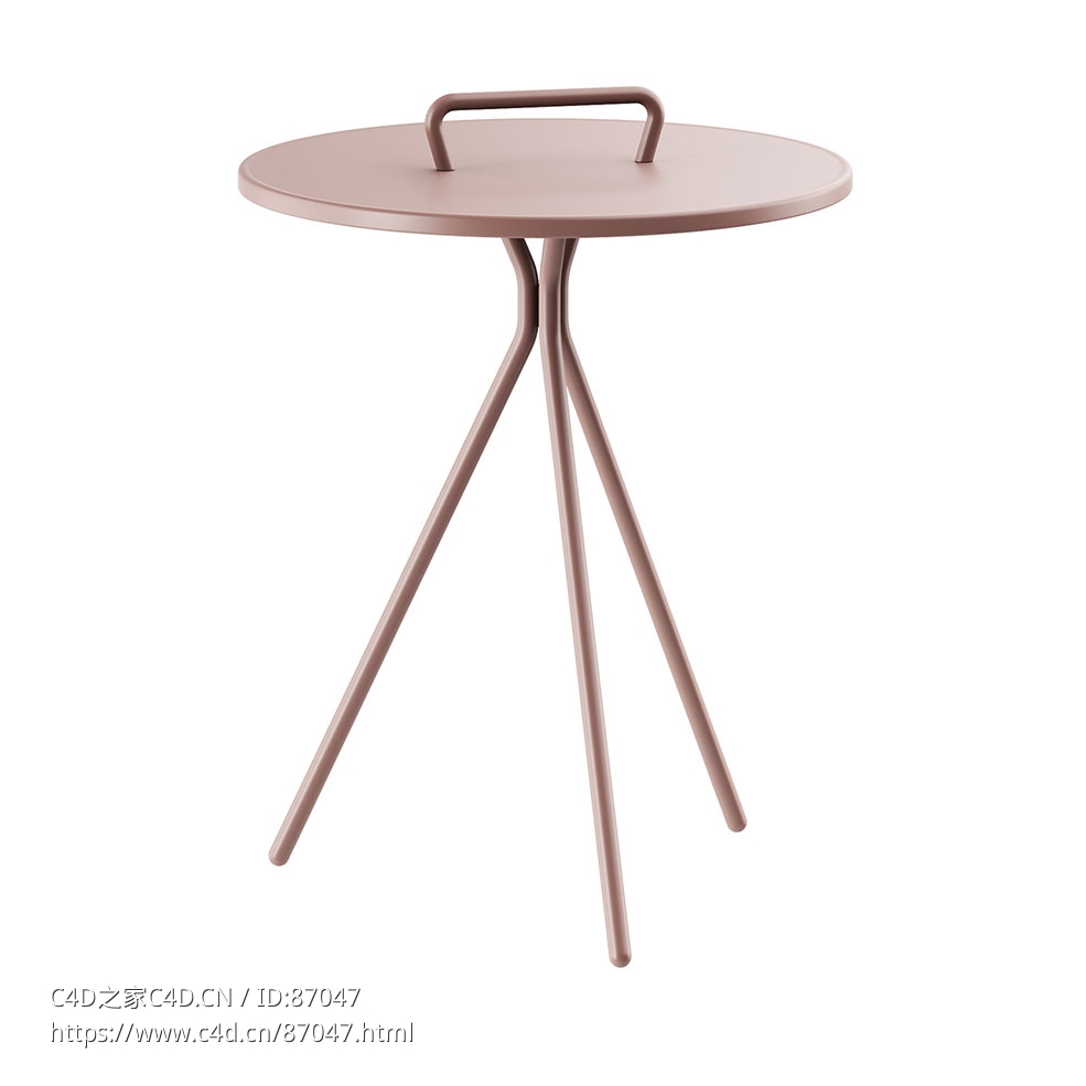 宝谷卡泽西边几3D模型素材下载Jersey Side Table by BoConcept - C4D之家 - 1469.jpg