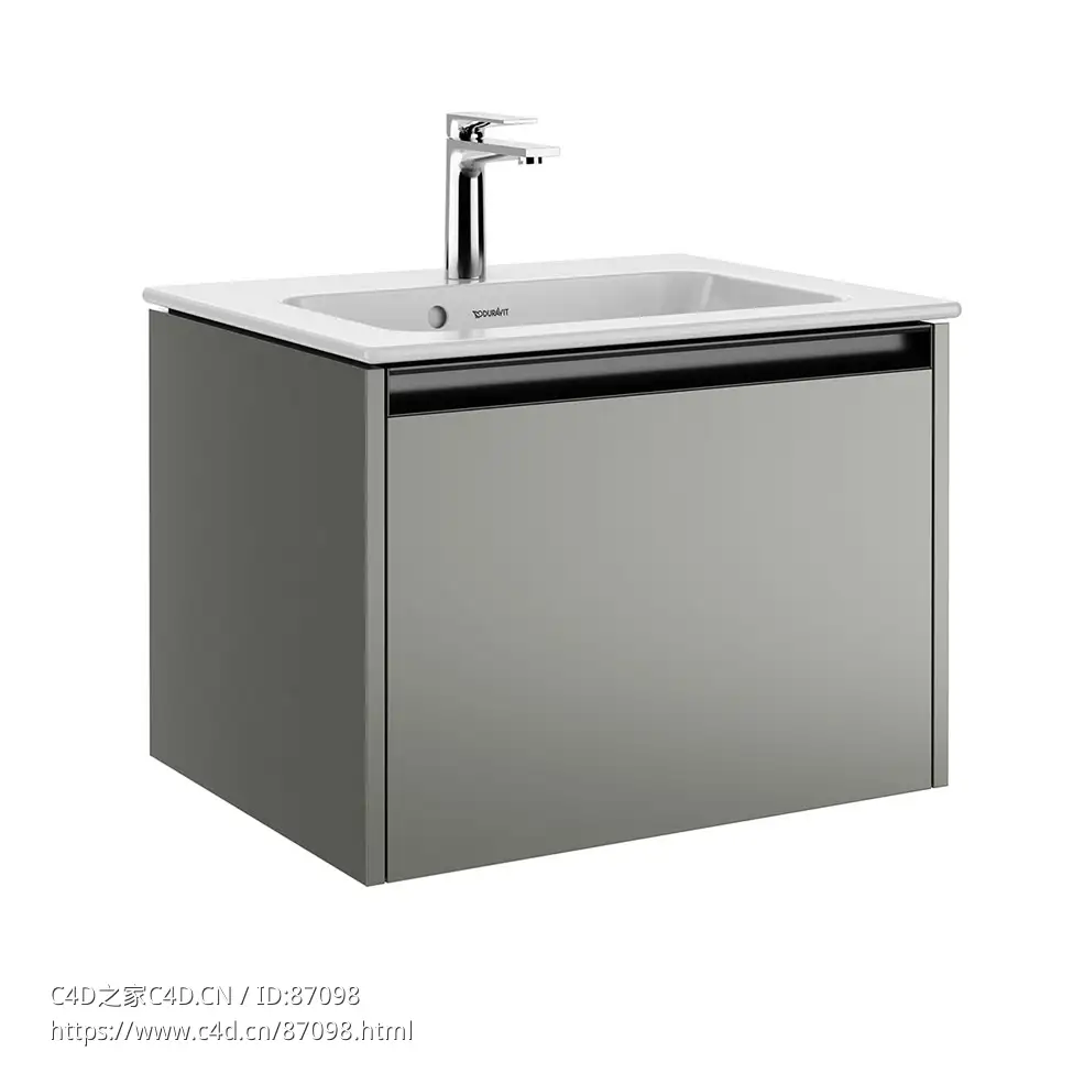 Ketho 63厘米单盆浴室柜洗漱台3D模型素材下载Ketho 2 Single Vanity Unit 63 by Durav - C4D之家 - 1520.jpg