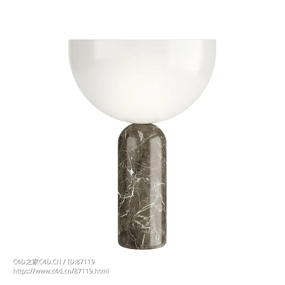 Kizu 小号台灯现代风格台灯3D模型素材下载Kizu Small Table Lamp by New Works