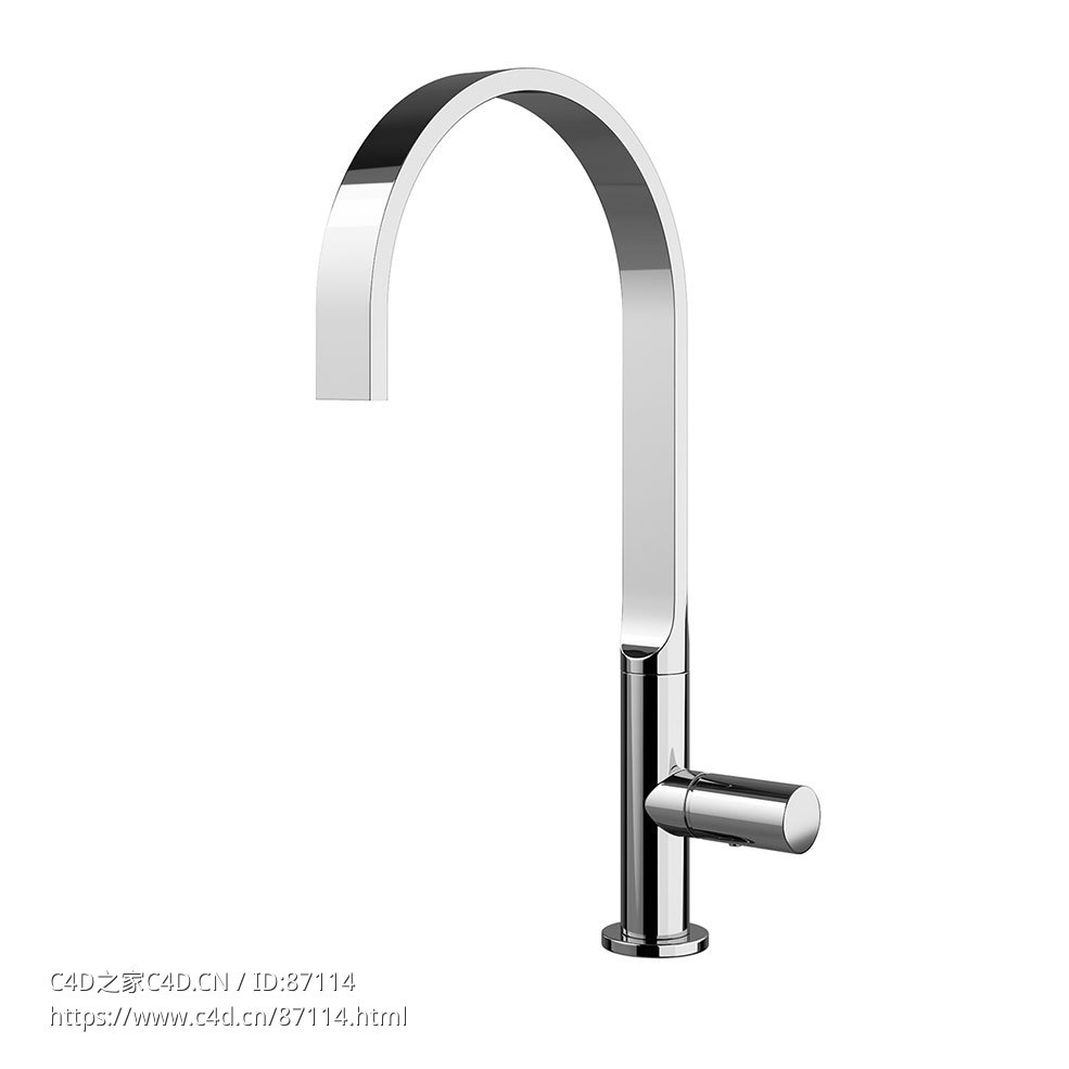 Nomos 7107厨房龙头厨房水龙头3D模型素材下载Kitchen Mixer Tap Nomos 7107 by Fima C - C4D之家 - 1536.jpg