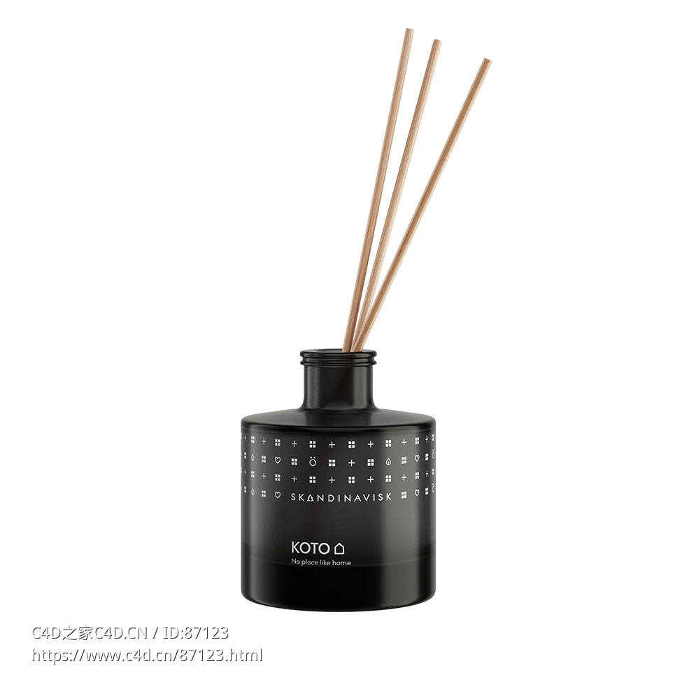 Koto 家用香薰扩散器香氛用品3D模型素材下载Koto Home Scent Diffuser by Skandinavis