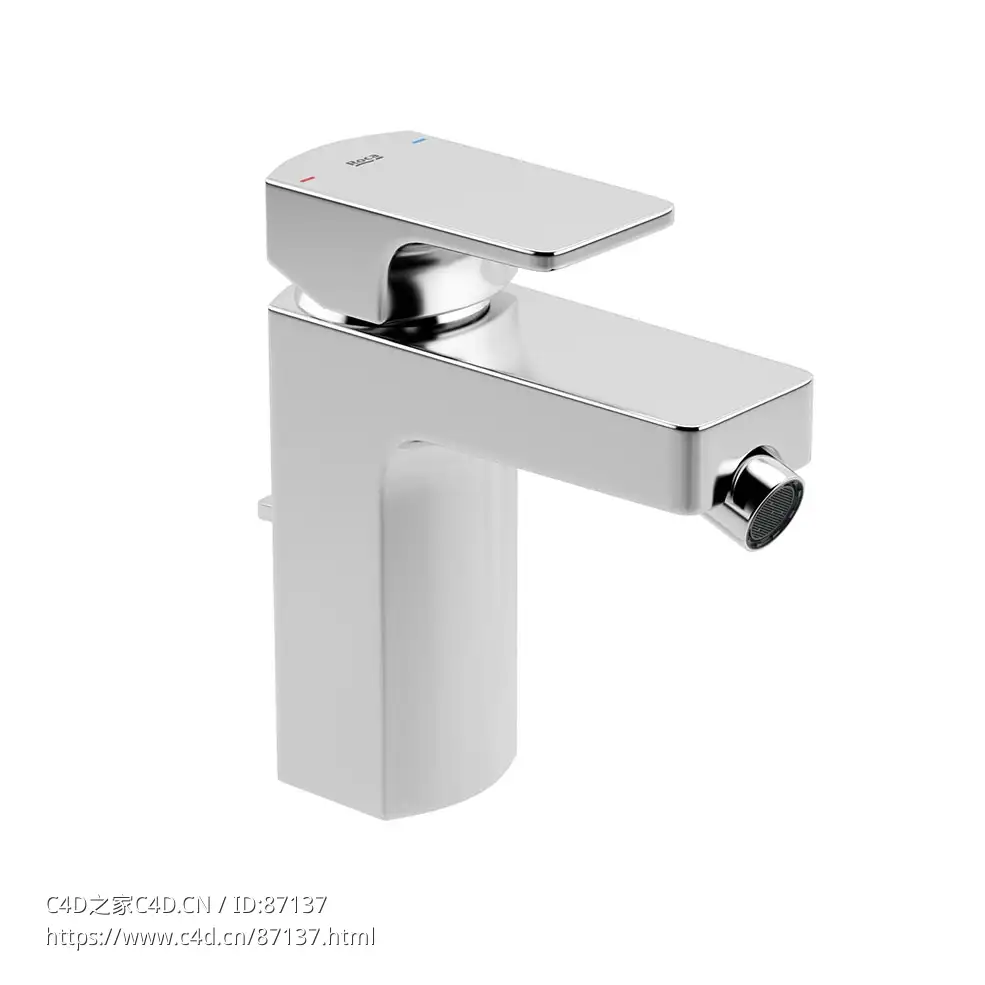 L90 净身器龙头卫浴水龙头3D模型素材下载L90 Bidet Mixer Tap by Roca - C4D之家 - 1559.jpg