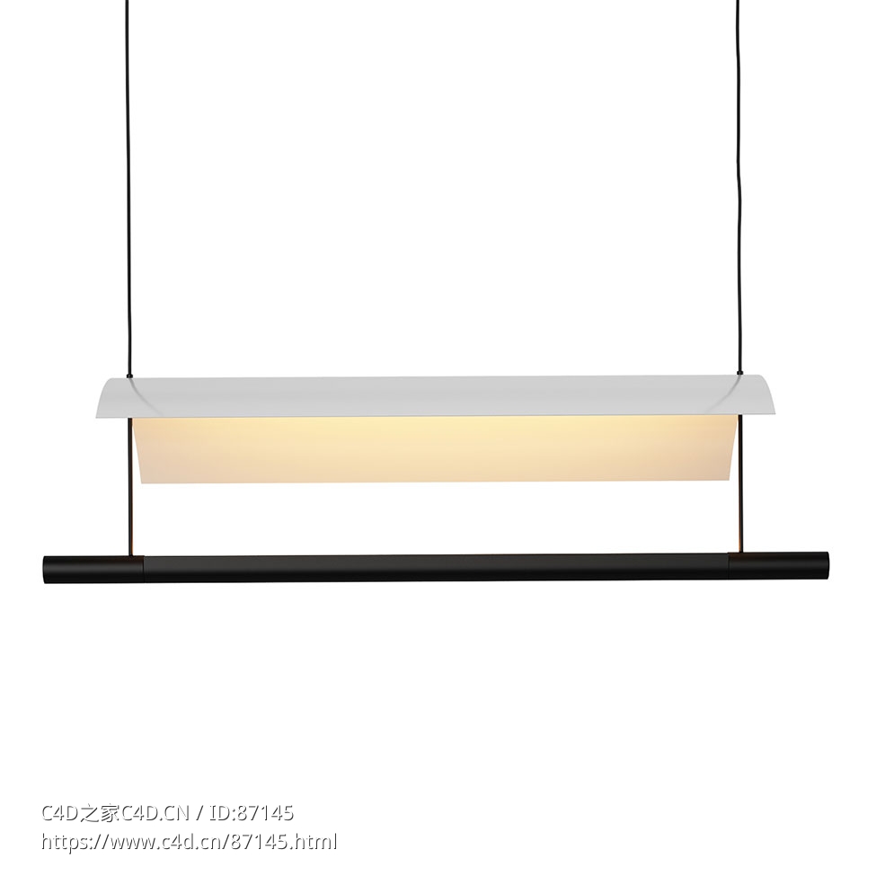Lamina 45 吊灯照明灯具3D模型素材下载Lamina 45 Pendant Lamp by Santa & Cole - C4D之家 - 1567.jpg