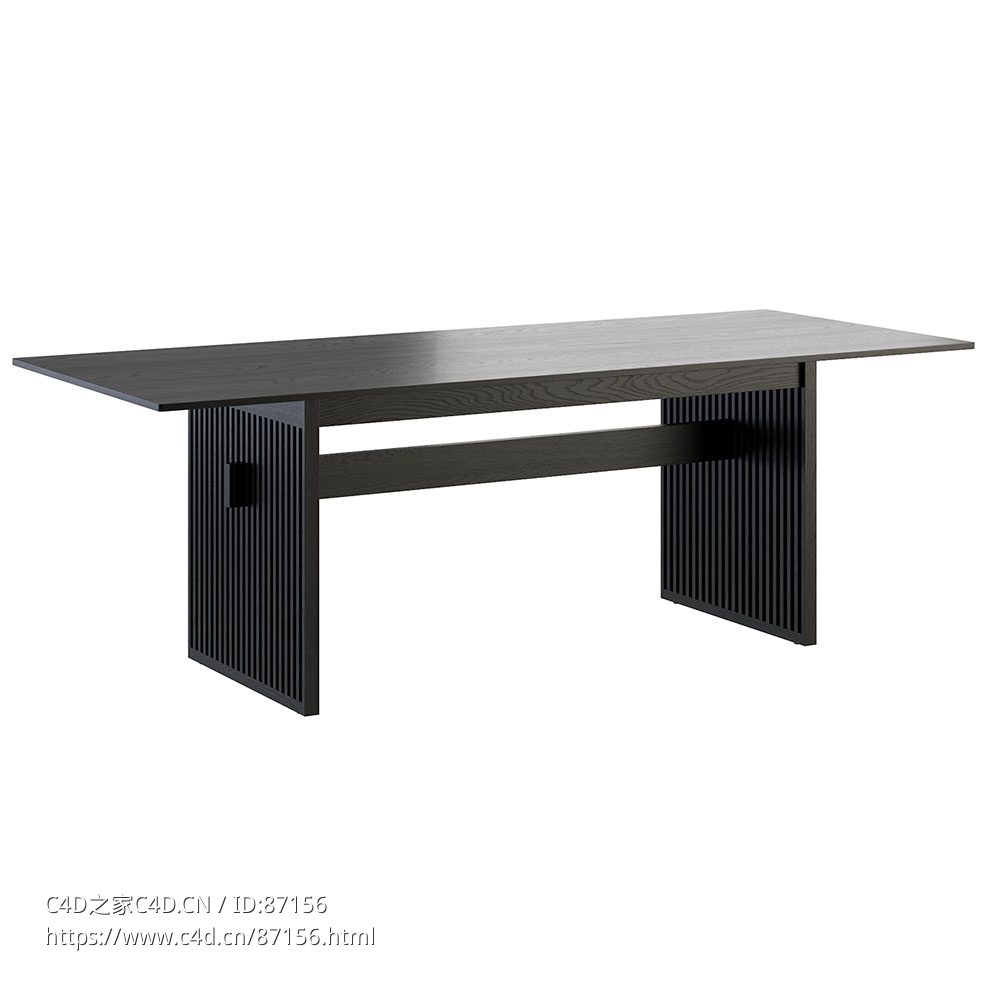 格纹餐桌餐厅家具3D模型素材下载Lattice Dining Table by Ariake