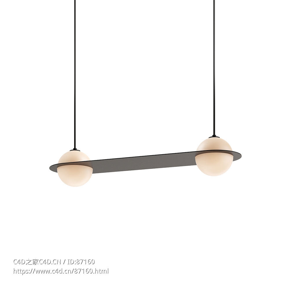 Laurent 03 吊灯照明灯具3D模型素材下载Laurent 03 Pendant Lamp by Lambert - C4D之家 - 1582.jpg