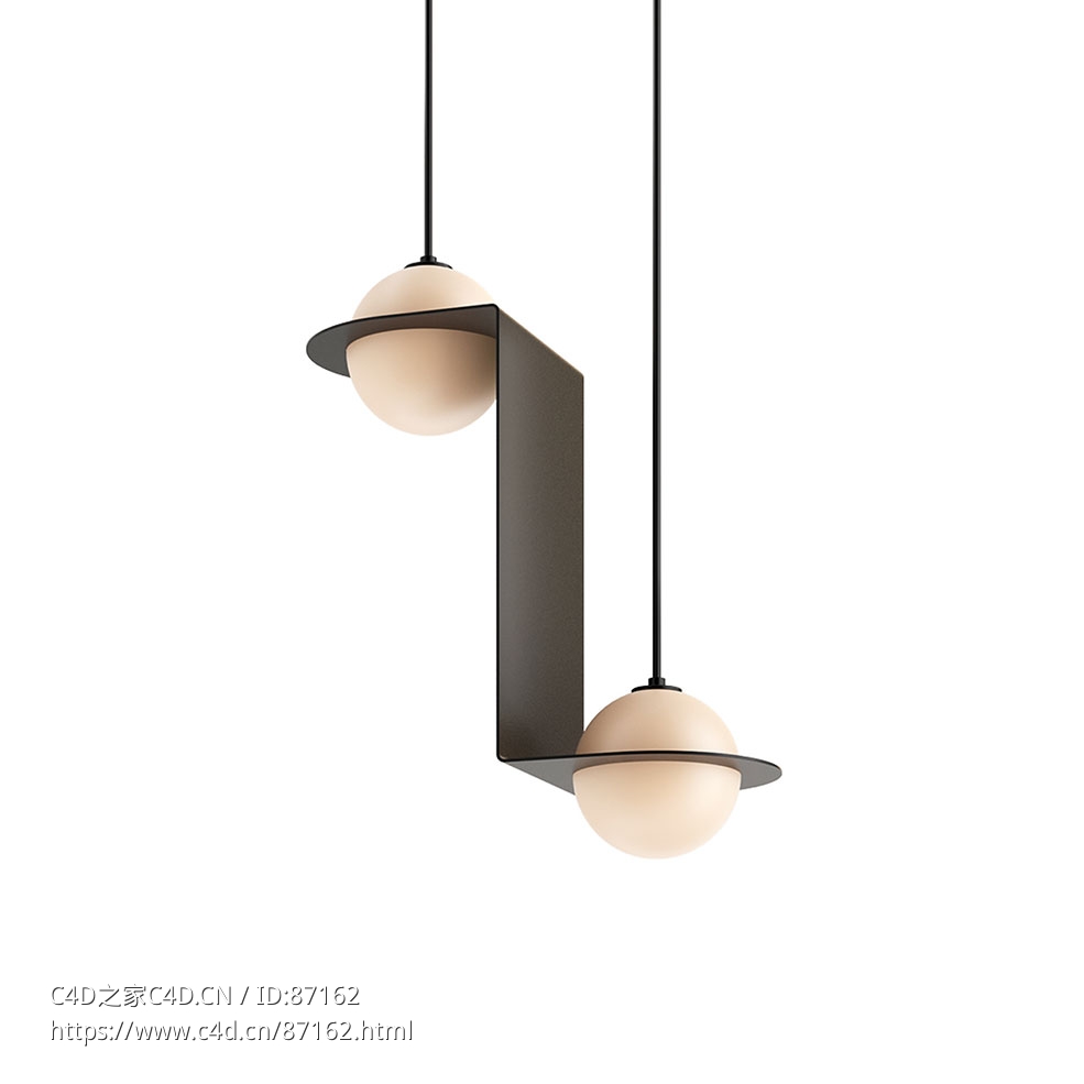 Laurent 05 吊灯照明灯具3D模型素材下载Laurent 05 Pendant Lamp by Lambert - C4D之家 - 1584.jpg