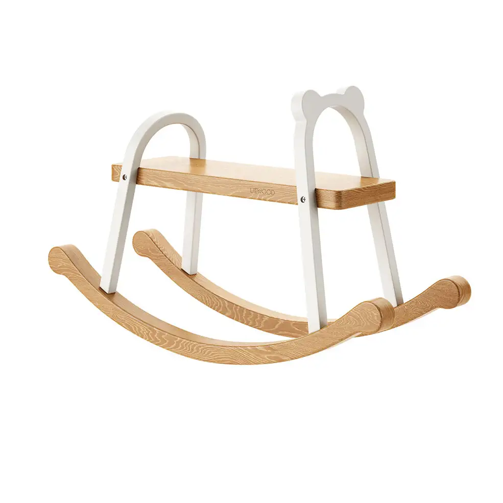 莉娜木马儿童玩具3D模型素材下载Lina Wooden Rocking Horse by Liewood