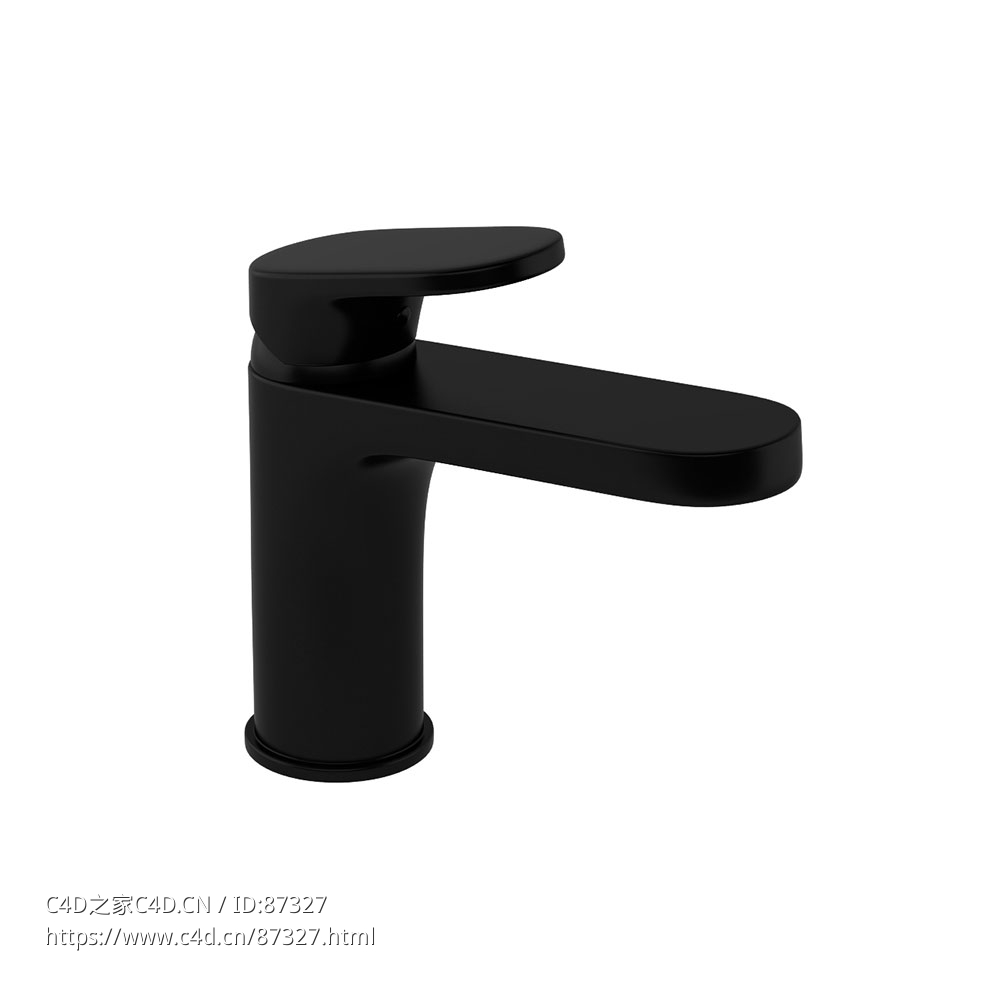 线条单孔面盆龙头水龙头3D模型素材下载Linea An 21 Single Tap Washbasin Mixer by Az