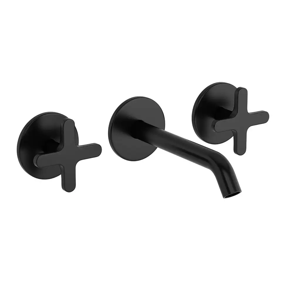线条三孔壁挂式龙头水龙头3D模型素材下载Linea Az 34 3-Hole Tap Wall-Mounted Mixer