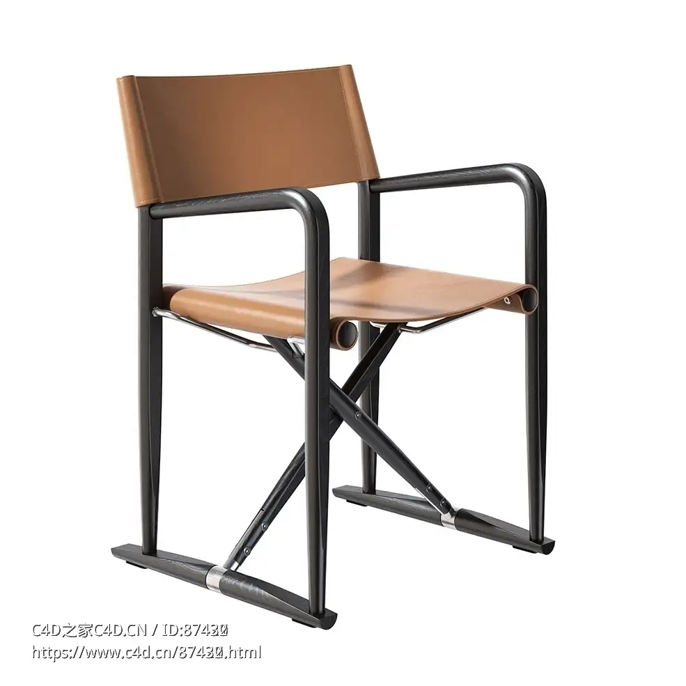 卢奇诺扶手椅休闲椅3D模型素材下载Luchino Armchair by Flexform - C4D之家 - 1699.jpg