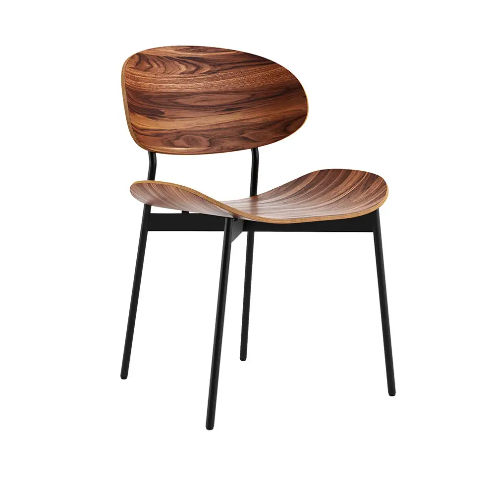 Luz 实木椅More家具3D模型素材下载Luz Wooden Chair by More