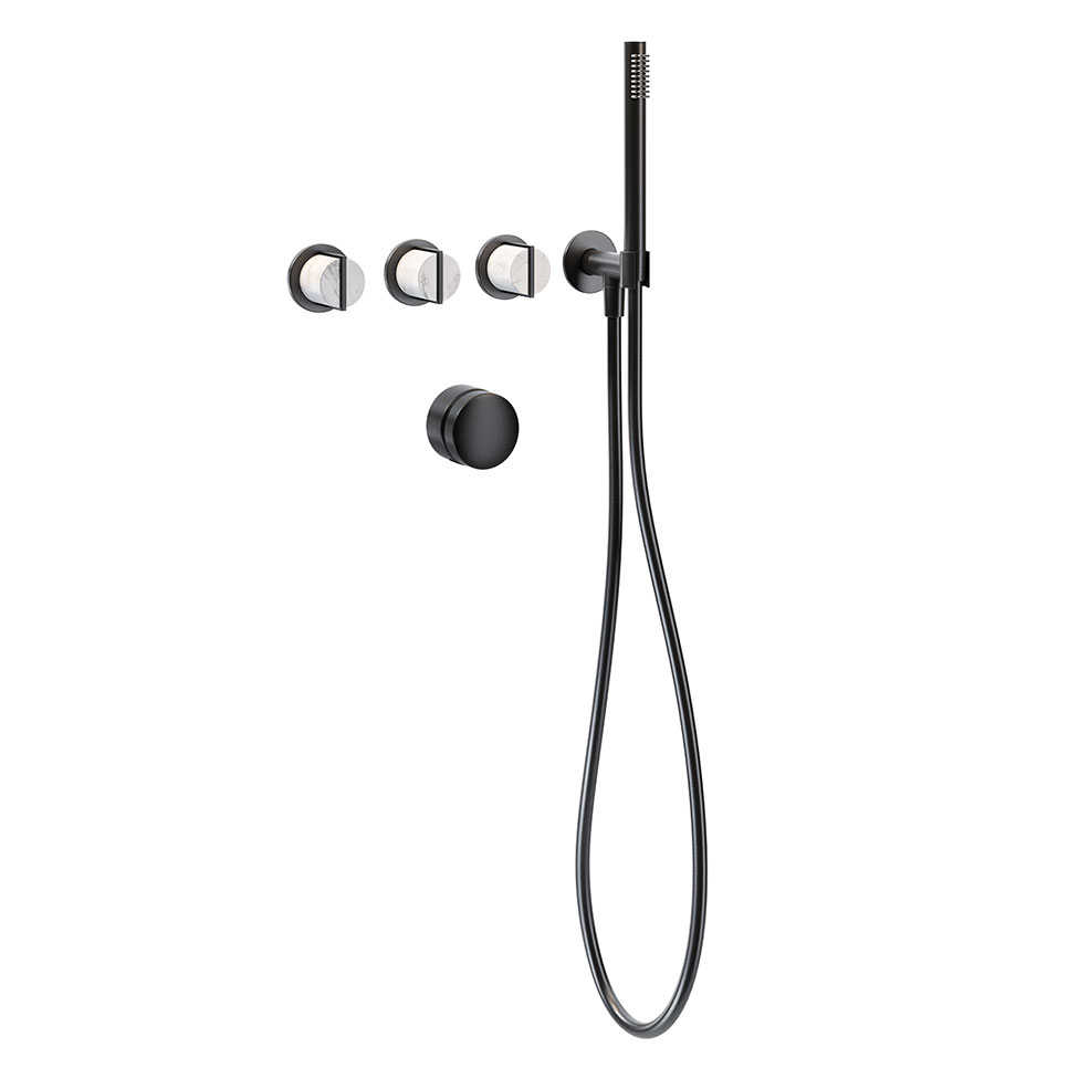 M304带溢水口手持花洒Varied Forms卫浴3D模型素材下载M304 Handshower with Overflow