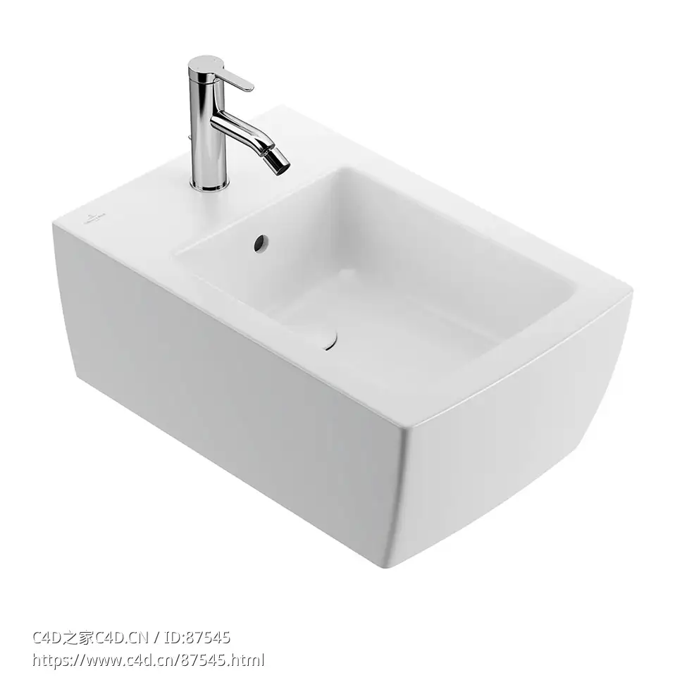 纪念2.0挂壁式妇洗器 (卫浴洁具)3D模型素材下载Memento 2.0 Wall-mounted Bidet by Vi - C4D之家 - 1812.jpg