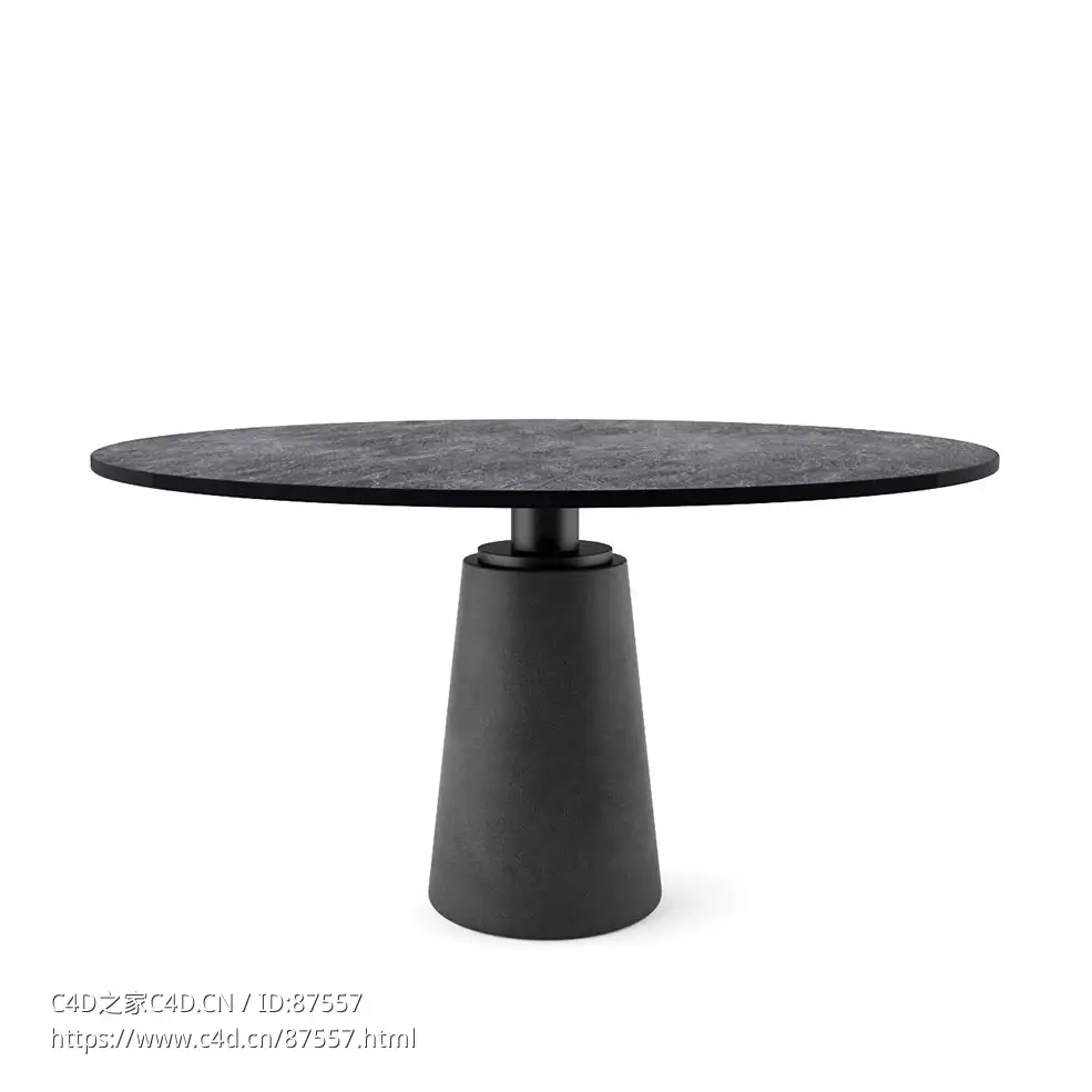 梅萨餐桌 (波尔托纳弗劳餐桌)3D模型素材下载Mesa Table by Poltrona Frau