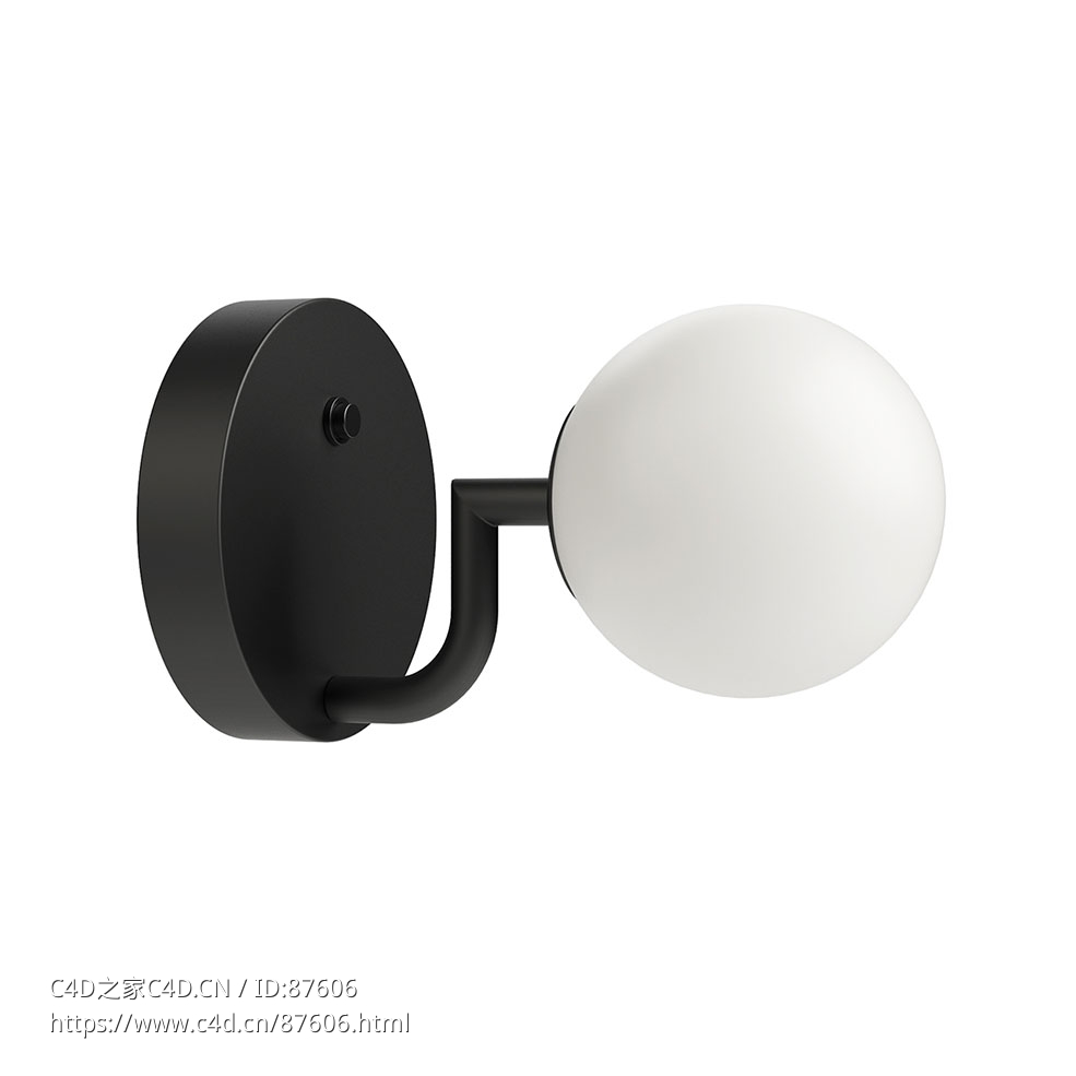 移动12壁灯 (壁灯)3D模型素材下载Mobil 12 Wall Lamp by Pholc - C4D之家 - 1873.jpg