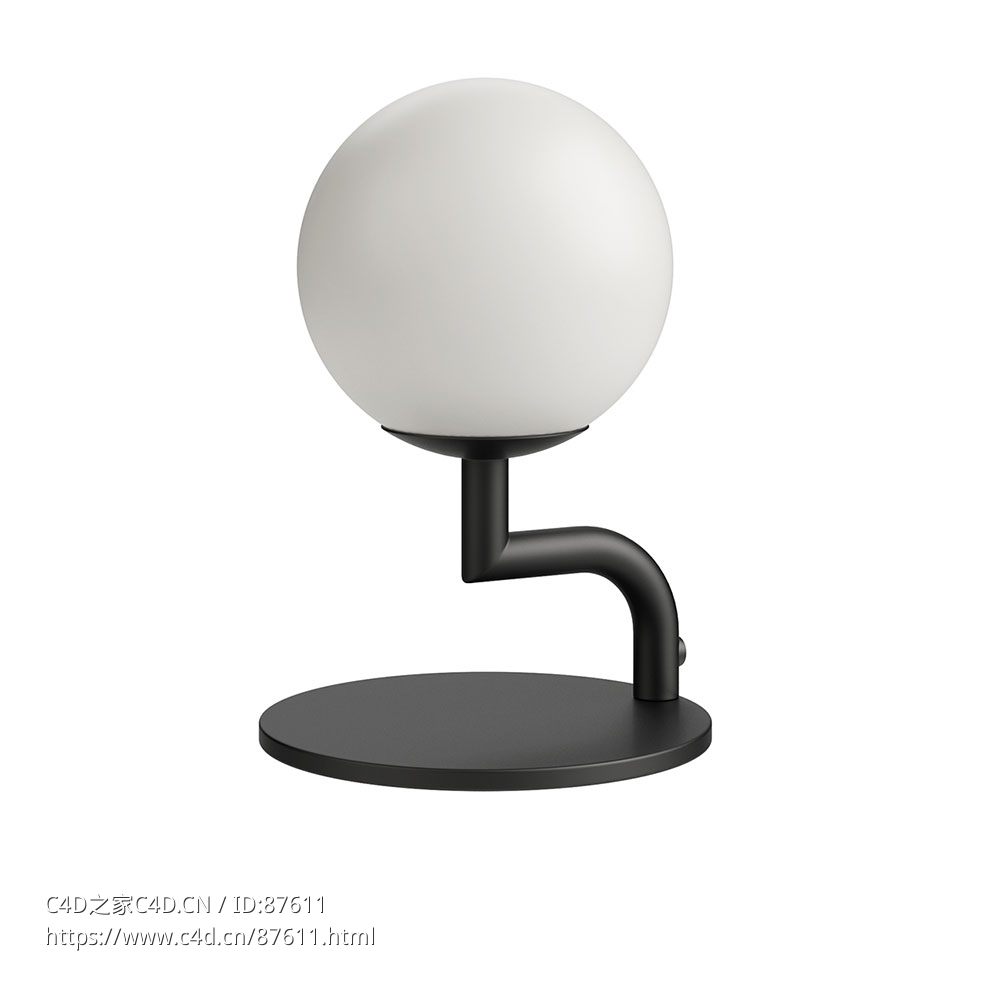 移动台灯 (台灯)3D模型素材下载Mobil Table Lamp by Pholc - C4D之家 - 1878.jpg