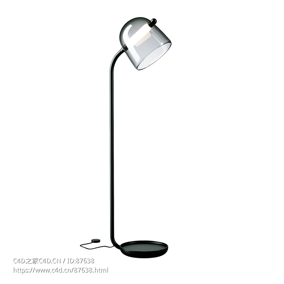 莫娜落地灯Brokis照明灯具3D模型素材下载Mona Floor Lamp by Brokis - C4D之家 - 1905.jpg