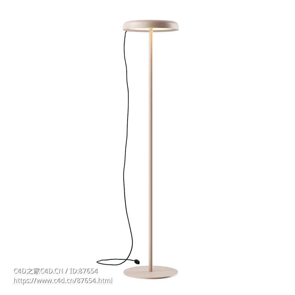 情绪M-4066落地灯Estiluz照明灯具3D模型素材下载Mood M-4066 Floor Lamp by Estiluz - C4D之家 - 1921.jpg