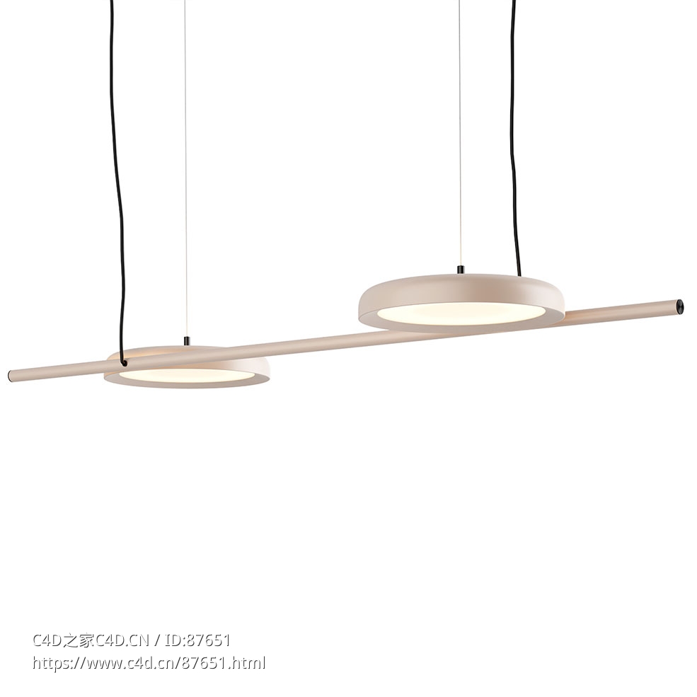 情绪M-4062吊灯Estiluz照明灯具3D模型素材下载Mood M-4062 Pendant Lamp by Estiluz - C4D之家 - 1918.jpg