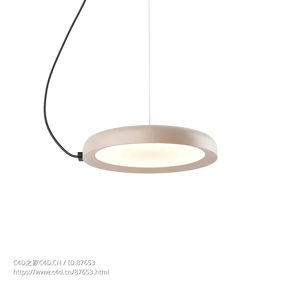 情绪M-4066吸顶灯Estiluz照明灯具3D模型素材下载Mood M-4066 Ceiling Lamp by Estiluz