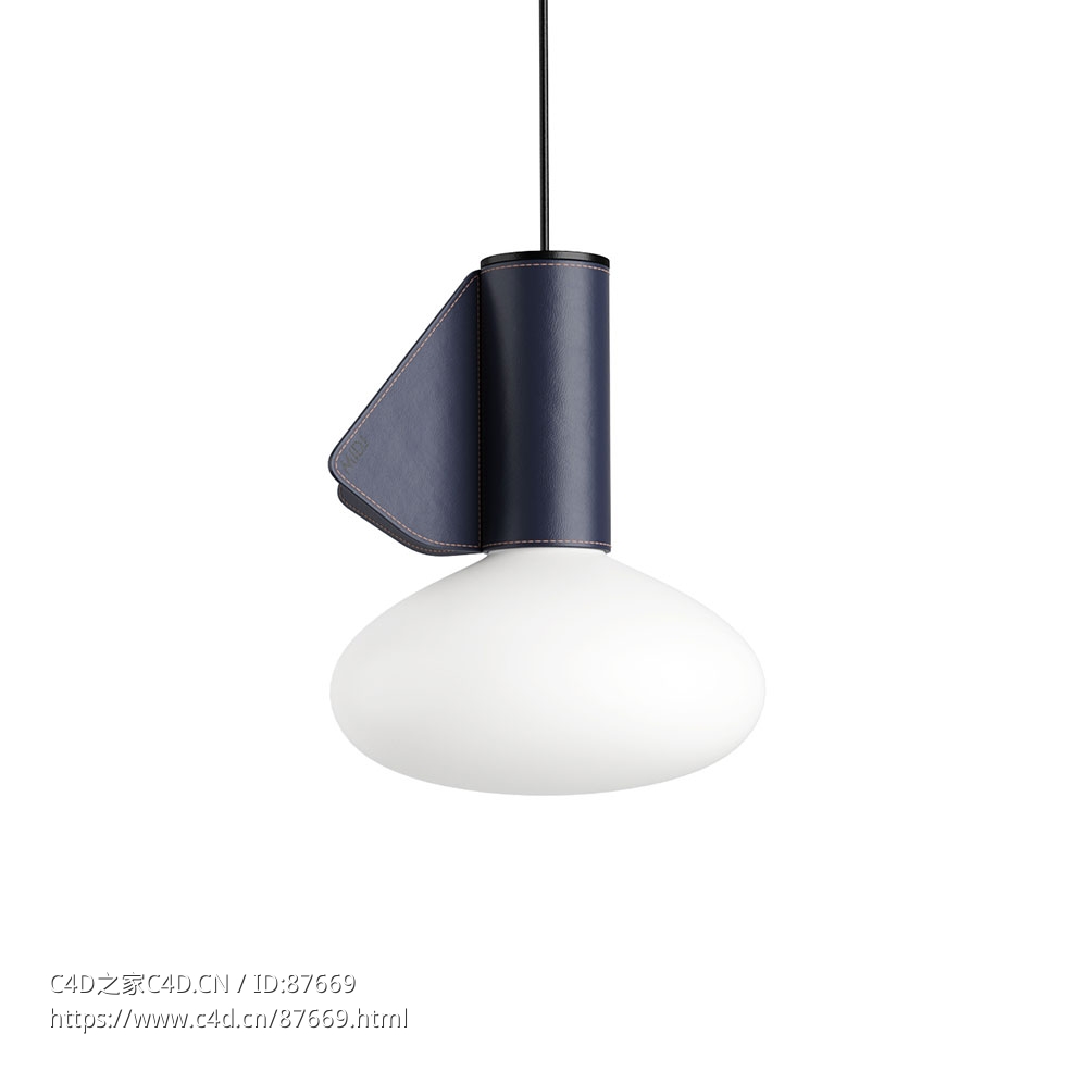 杯子S吊灯Midj照明灯具3D模型素材下载Mug S Suspension Lamp by Midj