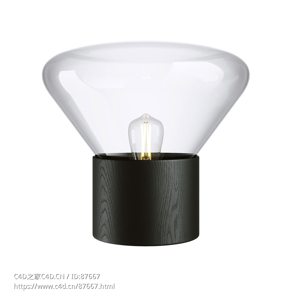 松饼PC849台灯Brokis照明灯具3D模型素材下载Muffin PC849 Table Lamp by Brokis