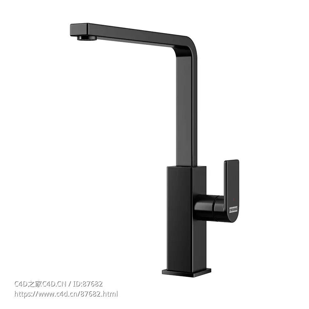 神话系列旋转龙头LFranke厨具3D模型素材下载Mythos Kitchen Tap Swivel Spout L by Fr