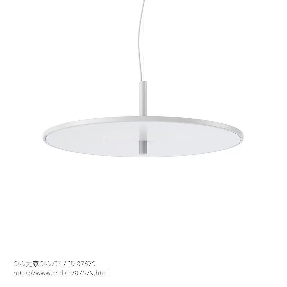 我的飞碟吊灯Flos照明灯具3D模型素材下载My Disc Pendant Lamp by Flos