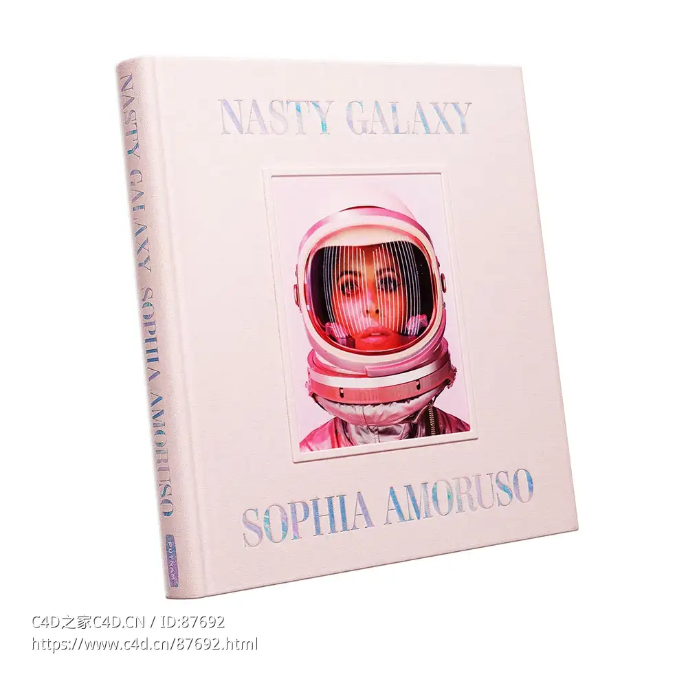 调皮银河书籍Putnam图书3D模型素材下载Nasty Galaxy Book by Putnam