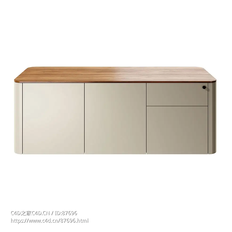 鹦鹉螺170矮柜Mobimex家具3D模型素材下载Nautilus Desk Lowboard 170 by Mobimex - C4D之家 - 1963.jpg