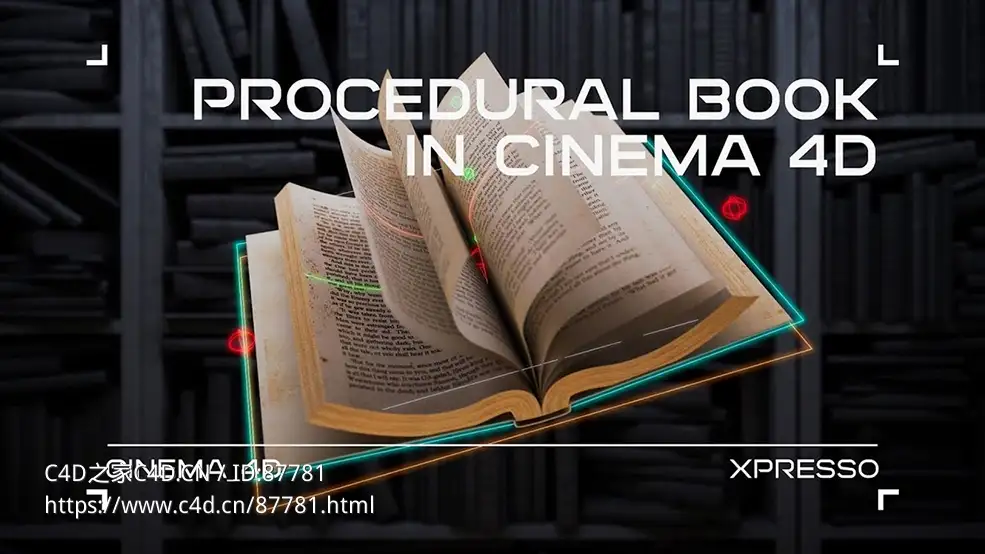 Cinema4D可翻页程序化书籍动画C4D预设资产 强大参数控制兼容多渲染器 完美解决繁琐手动K帧痛点procedural_book_v1.05_r25-2024 - C4D之家 - 1750244714-fda101b251a2950.jpg