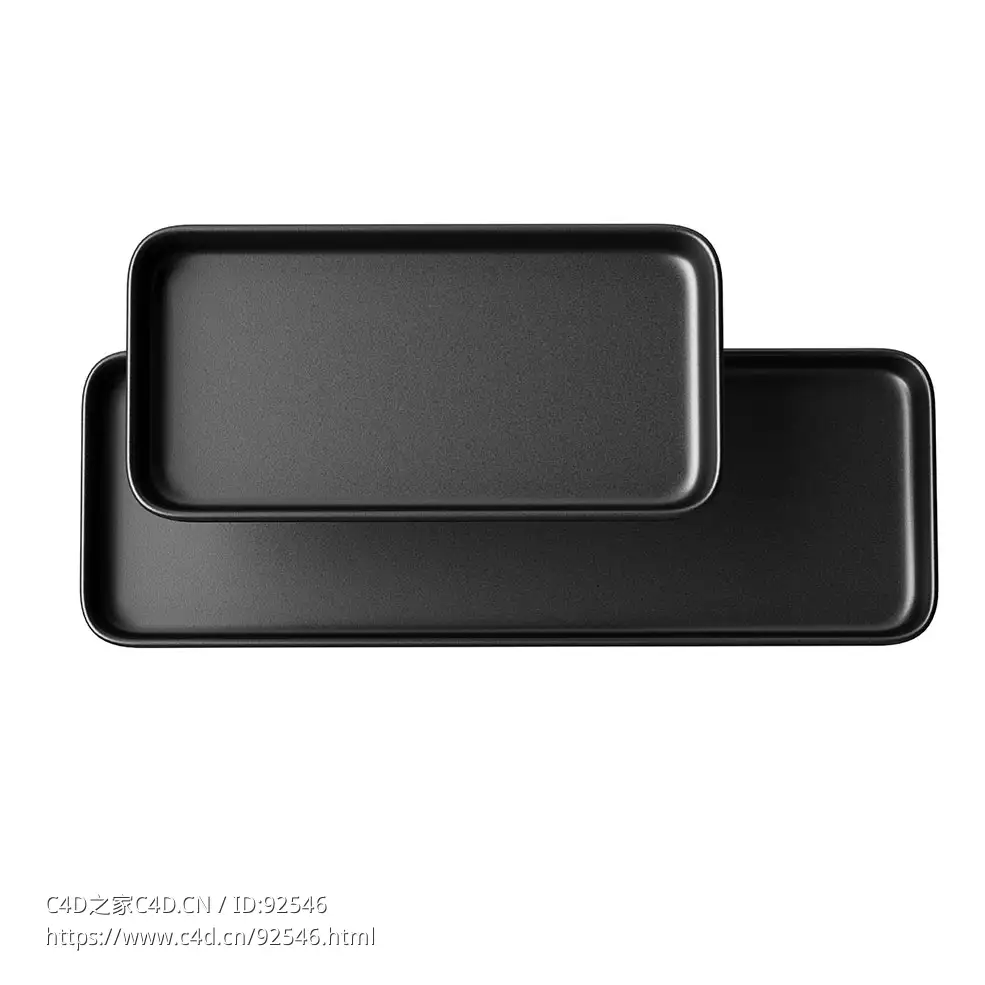 Eva Solo北欧厨房多件套托盘3D模型素材下载Nordic Kitchen Serving Platter Set by Ev