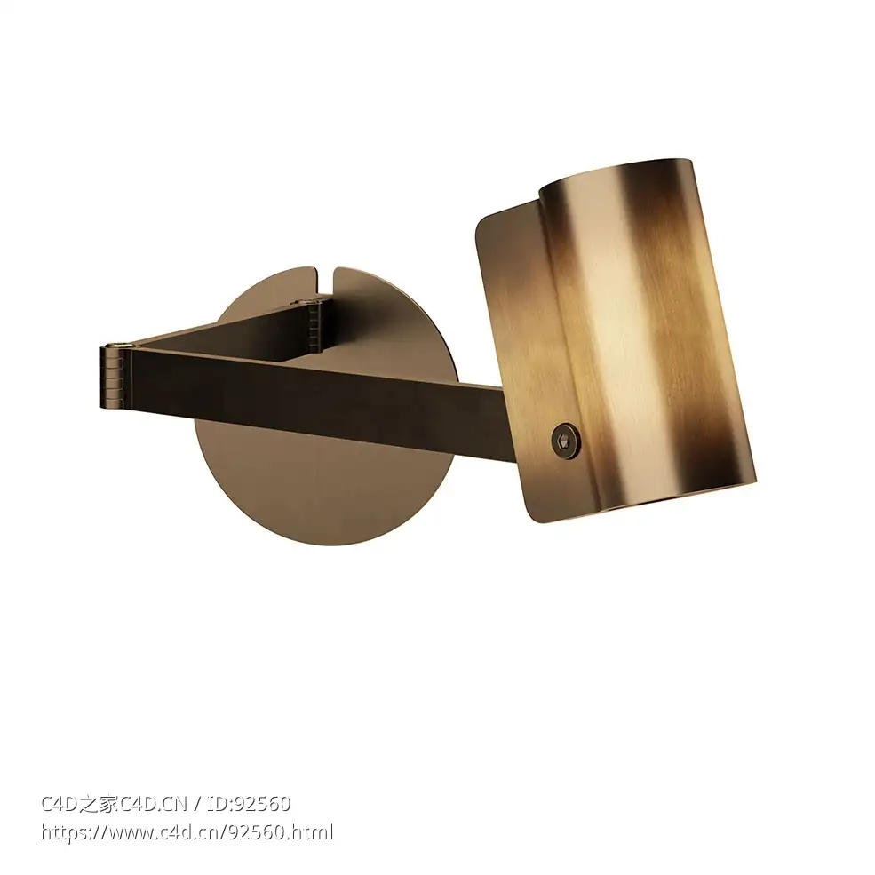 Christine Kroncke 72cm壁灯3D模型素材下载Nova 72 Wall Lamp by Christine Kroncke