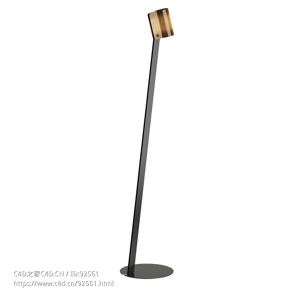 Christine Kroncke 122cm落地灯3D模型素材下载Nova 122 Floor Lamp by Christine Kron - C4D之家 - 2036.jpg