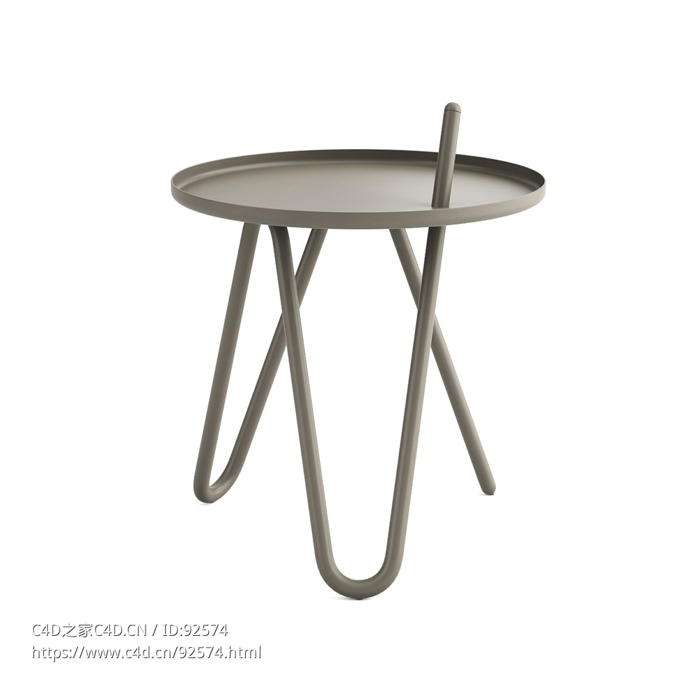Moroso绿洲低桌3D模型素材下载Oasis Low Table by Moroso