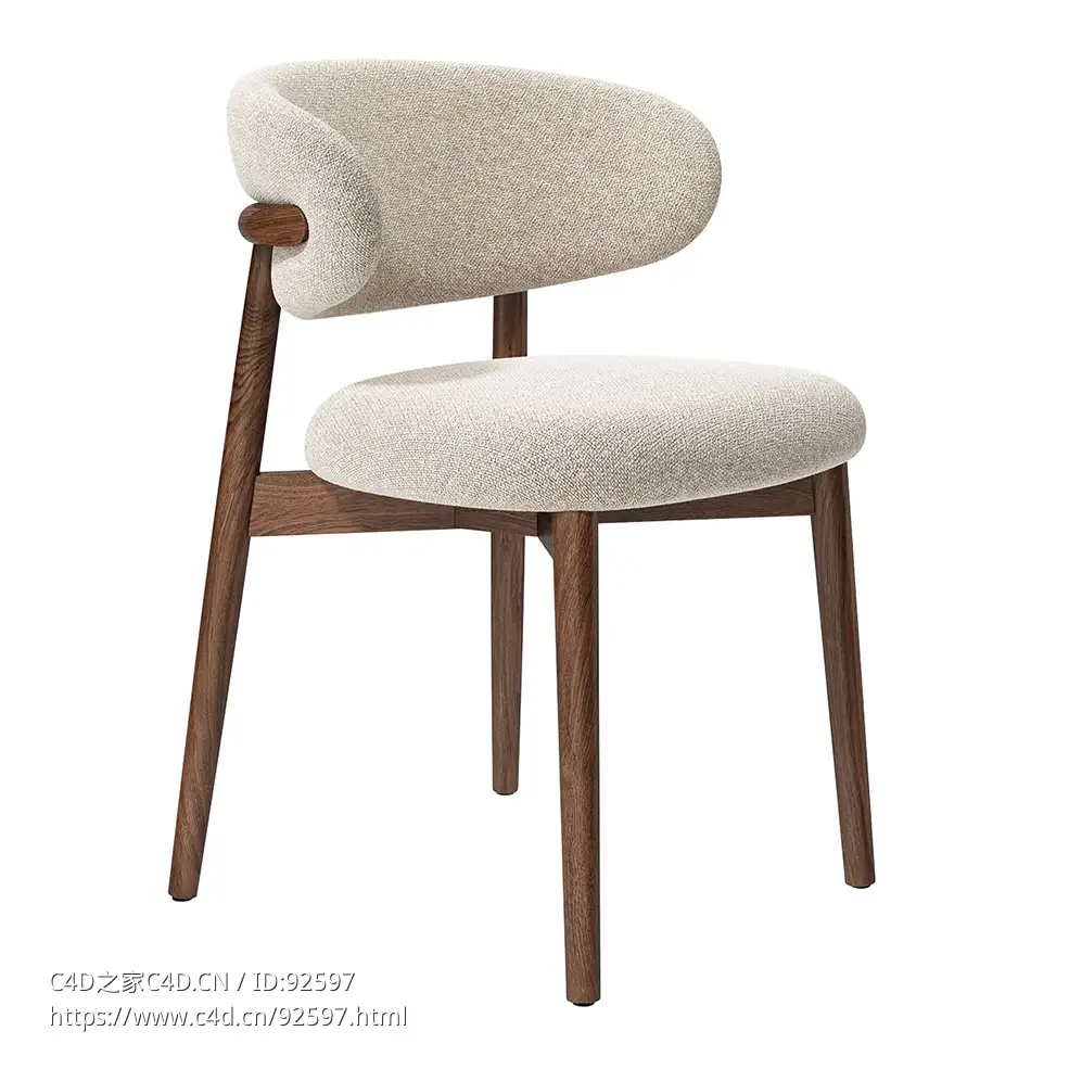 Calligaris木兰德罗餐椅3D模型素材下载Oleandro Chair by Calligaris - C4D之家 - 2072.jpg