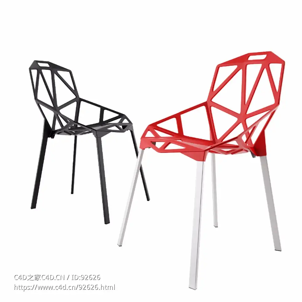 麦吉斯单人休闲椅3D模型素材下载One Chair by Magis